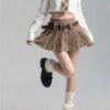 Sweet Dress Code Pleated Skirt BOTTOMS Skirts 