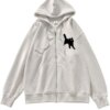 Korean Oversized Hoodie Hoodies & Sweatshirts Outerwear 