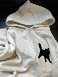 Korean Oversized Hoodie Hoodies & Sweatshirts Outerwear 