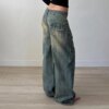 90s Baggy Distressed Jeans BOTTOMS Pants & Jeans 
