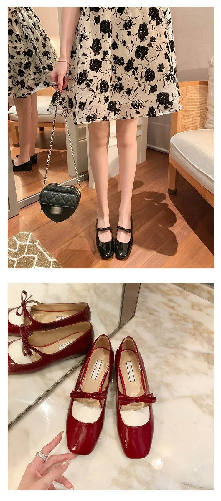 Bowknot Mary Jane Shoes