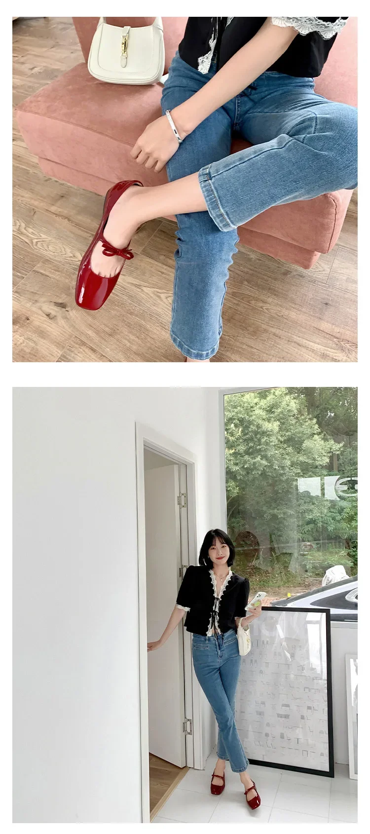 Bowknot Mary Jane Shoes
