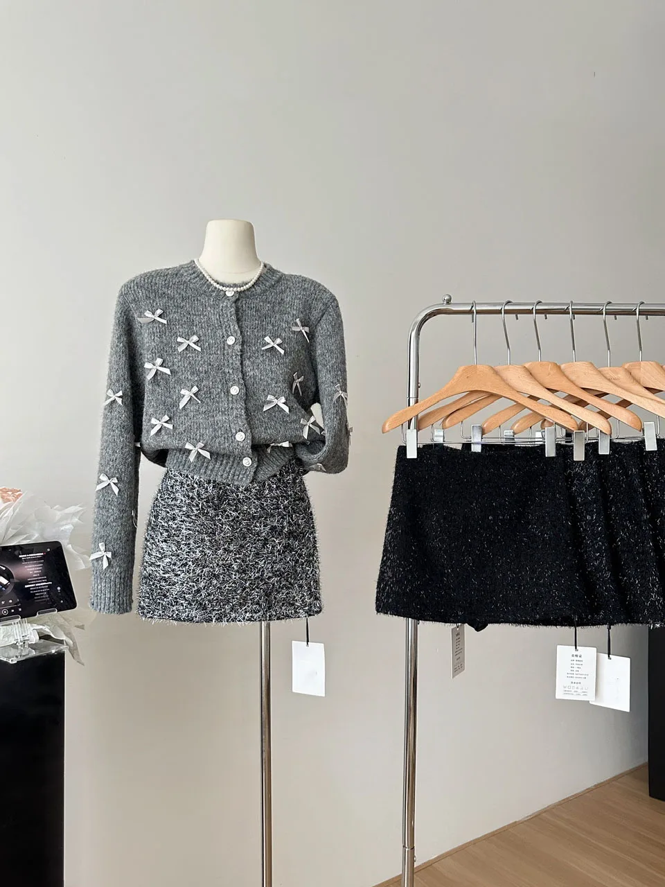 Sweet Bow Sweater Cardigan Sweet Bow Sweater Cardigan