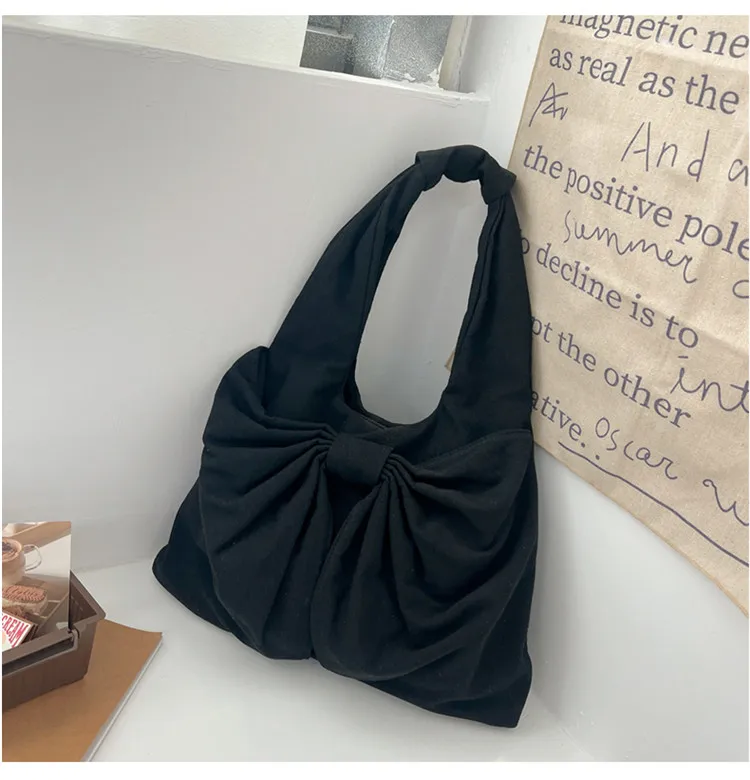 Large Capacity Bow Shoulder Bags
