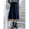 Fashionable Retro Corduroy Skirt Cherryourshop