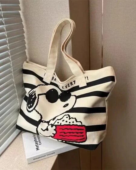 Snoopy Large Tote Mommy Bag BAGS ACCESSORIES 