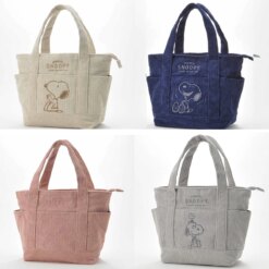 Snoopy Corduroy Tote Bag BAGS ACCESSORIES 