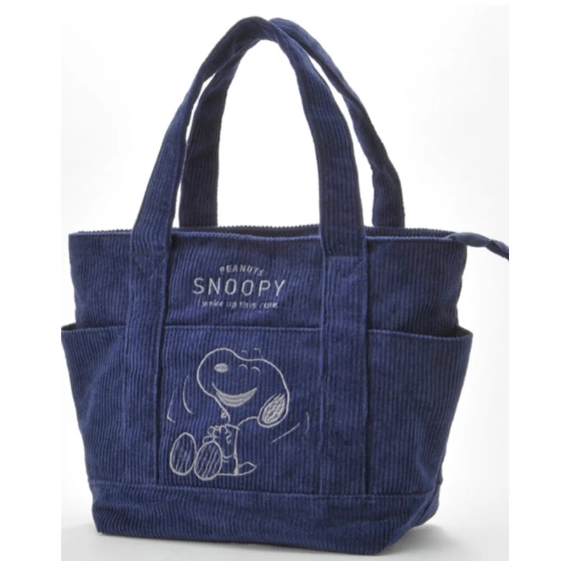Snoopy Corduroy Tote Bag Snoopy Corduroy Tote Bag