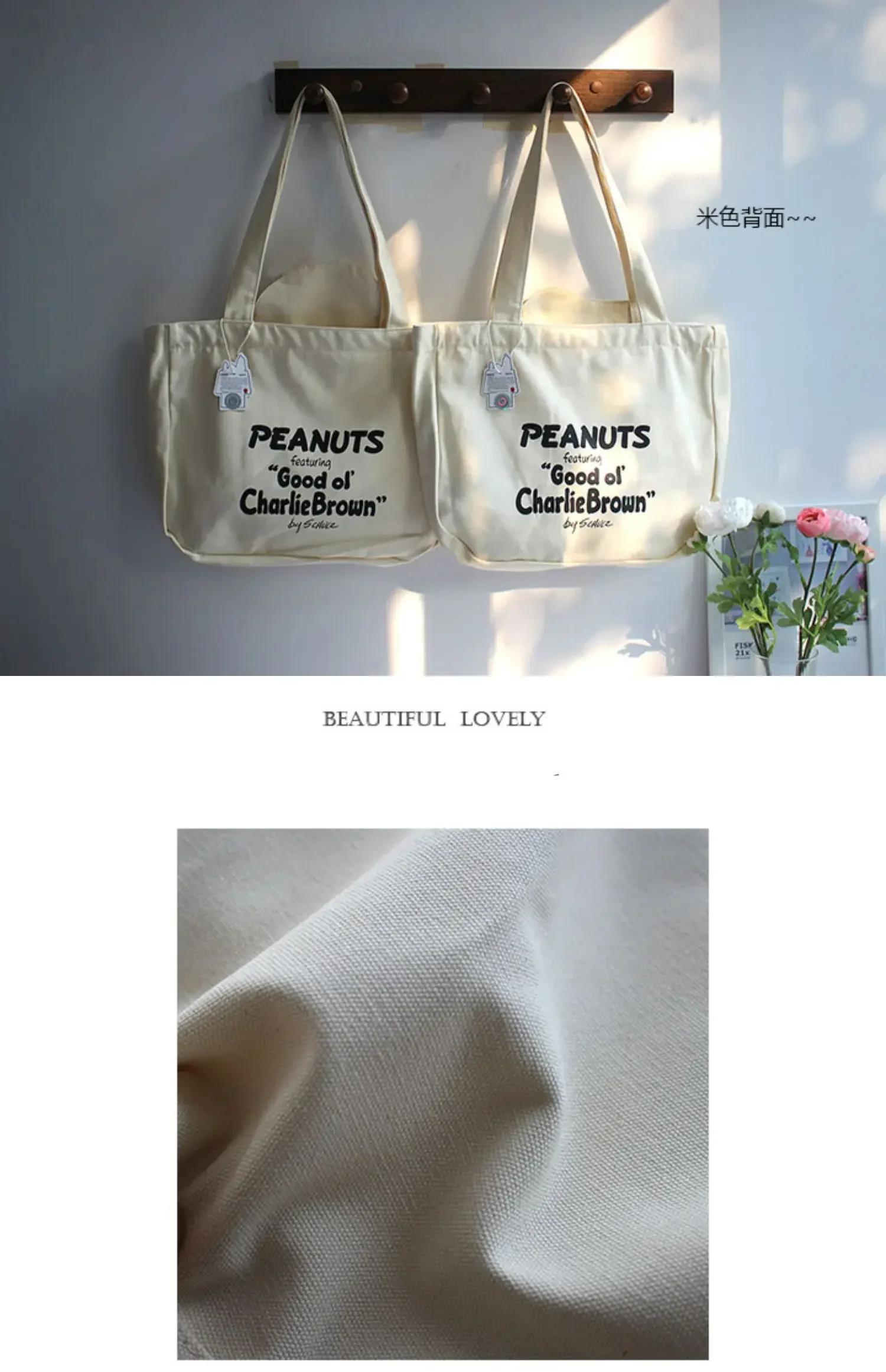 Snoopy Canvas Shoulder Bag