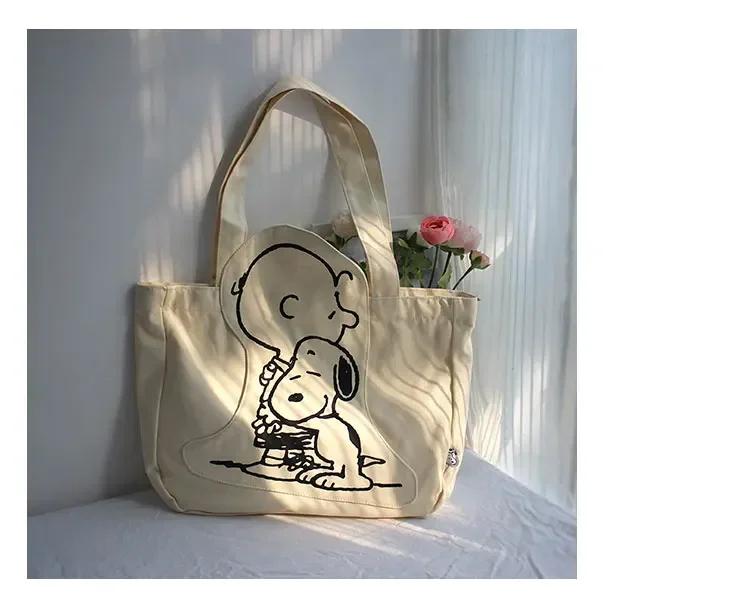 Snoopy Canvas Shoulder Bag