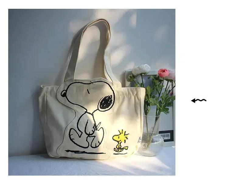 Snoopy Canvas Shoulder Bag