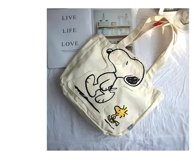 Snoopy Canvas Shoulder Bag