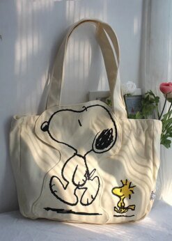 Snoopy Canvas Shoulder Bag