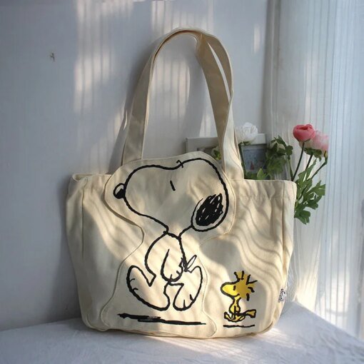 Snoopy Canvas Shoulder Bag