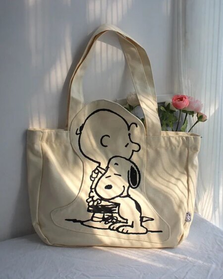 Snoopy Canvas Shoulder Bag