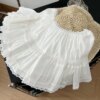 Coquette White Ruffle Mini Skirt