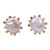 Keshi Pearl Stud Earrings