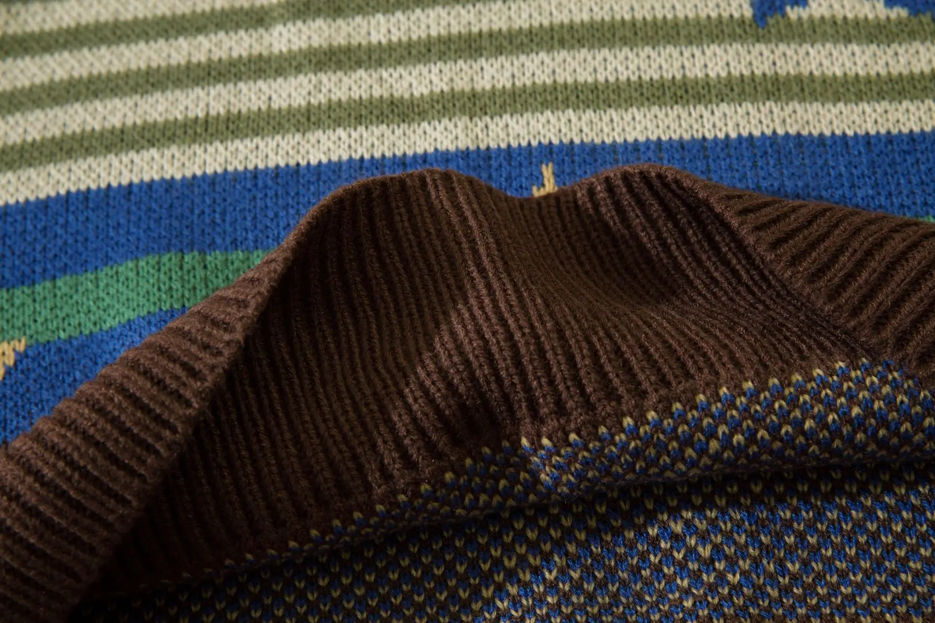 Star Flocking Oversized Knitted Sweater