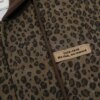 Leopard Zip Up loose Hoodie