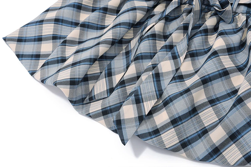 Plaid Retro FlowerTank Dress