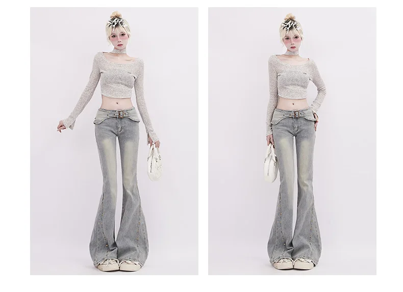 Tide Vintage Low Rise Flare Jean