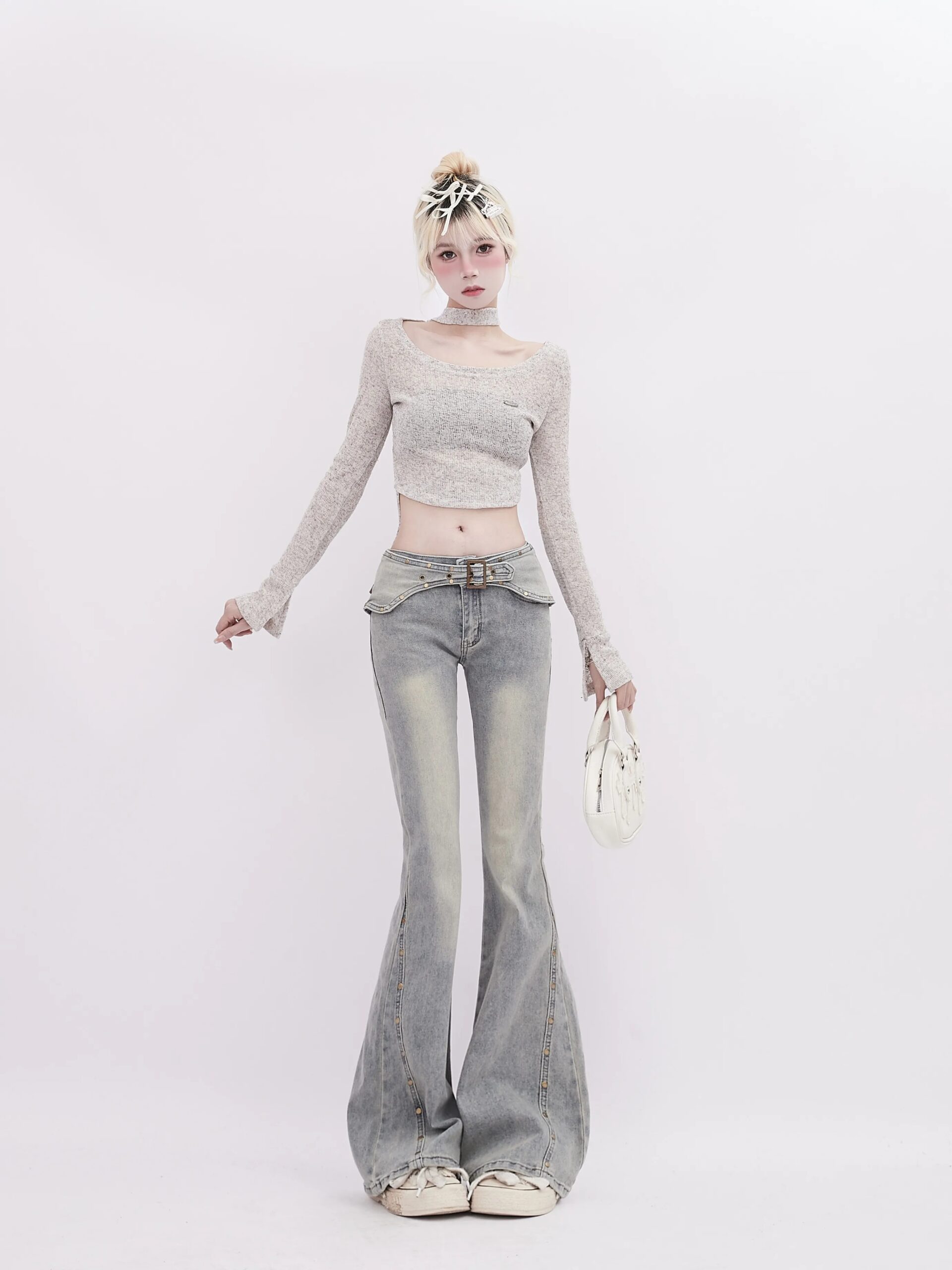 Tide Vintage Low Rise Flare Jean