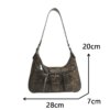 retro Belt Design PU Leather Shoulder Bags