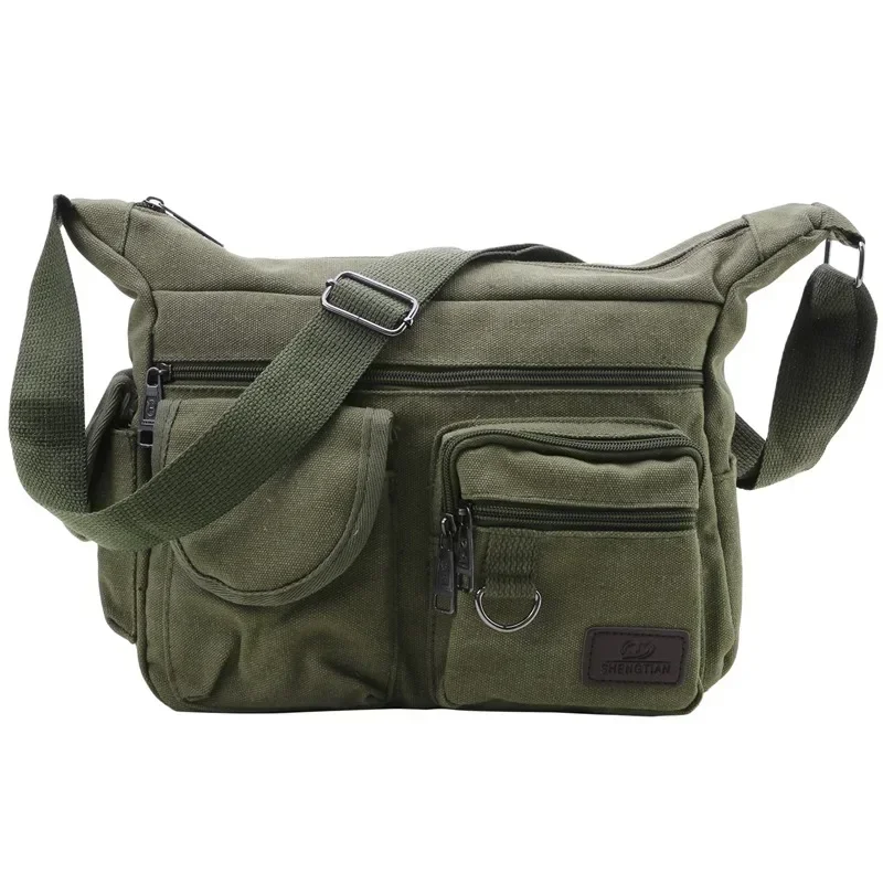 Casual Sling Unisex Vintage Bags
