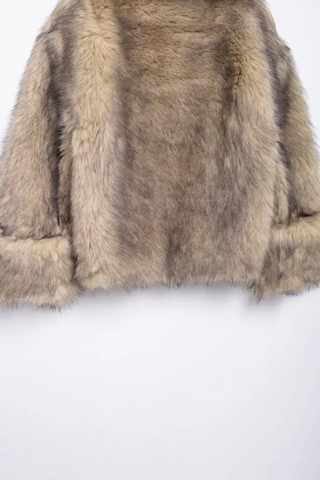 High Collar Faux Further Casual Coat High Collar Faux Further Casual Coat