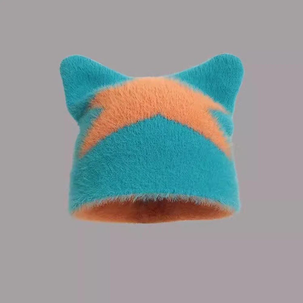 Butterfly Cat Ears fleece Hat Butterfly Cat Ears fleece Hat