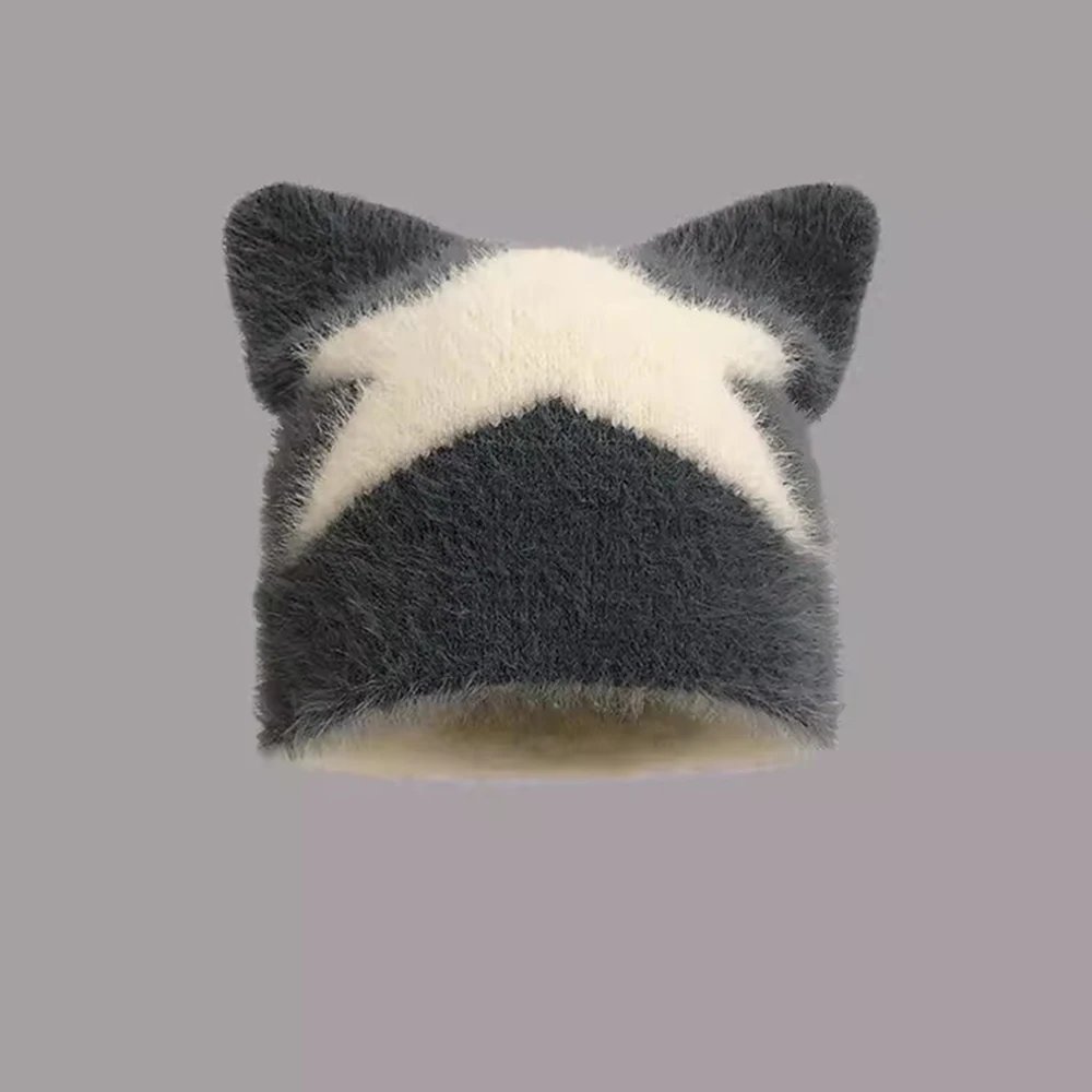 Butterfly Cat Ears fleece Hat Butterfly Cat Ears fleece Hat