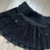 Y2K Ribbed Stretchy Waistband Mini Skirt