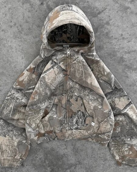 Unisex Oversized Camouflage Hoodie