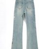 Loose flower Embroidery Jean