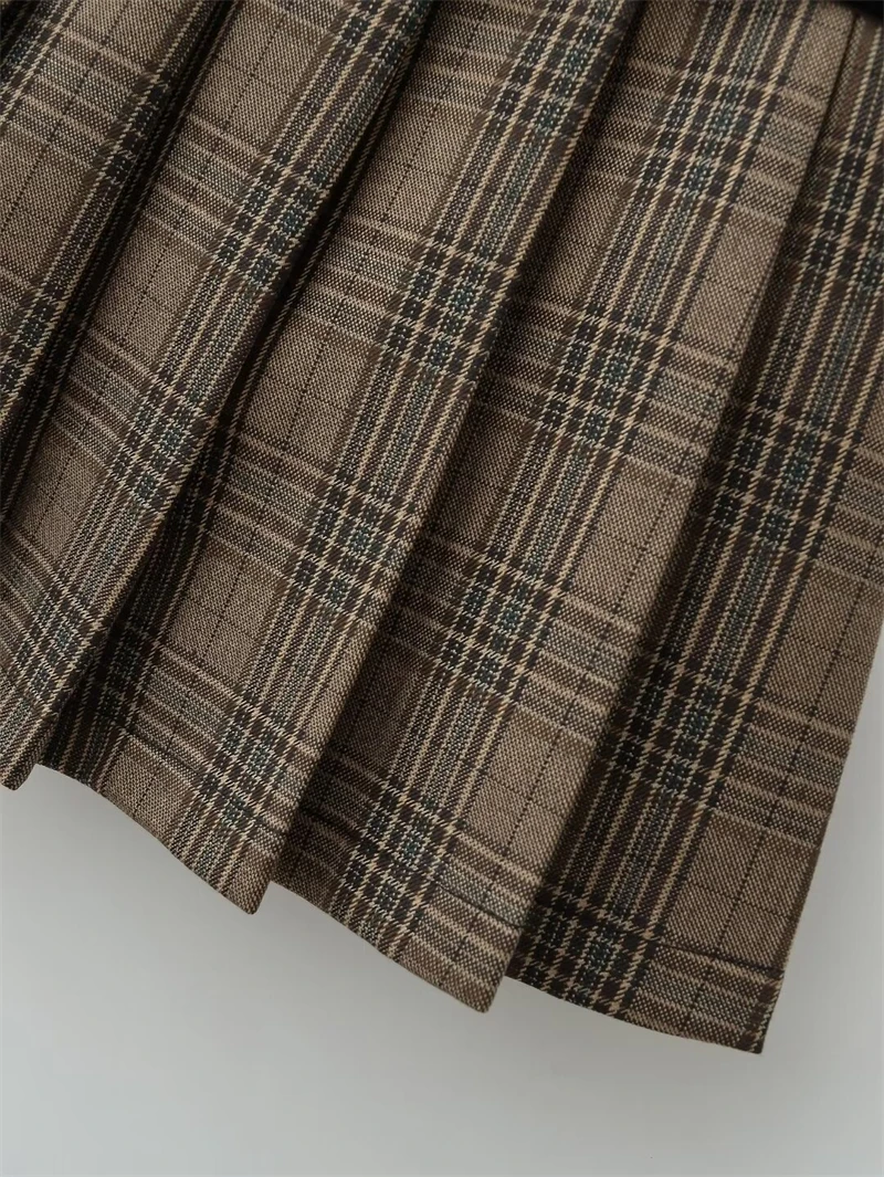 Y2k A-line Pleated Mini Skirt