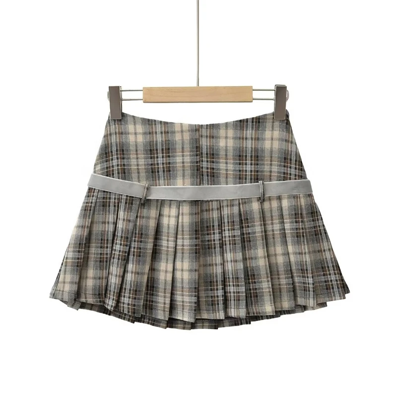 Y2k A-line Pleated Mini Skirt