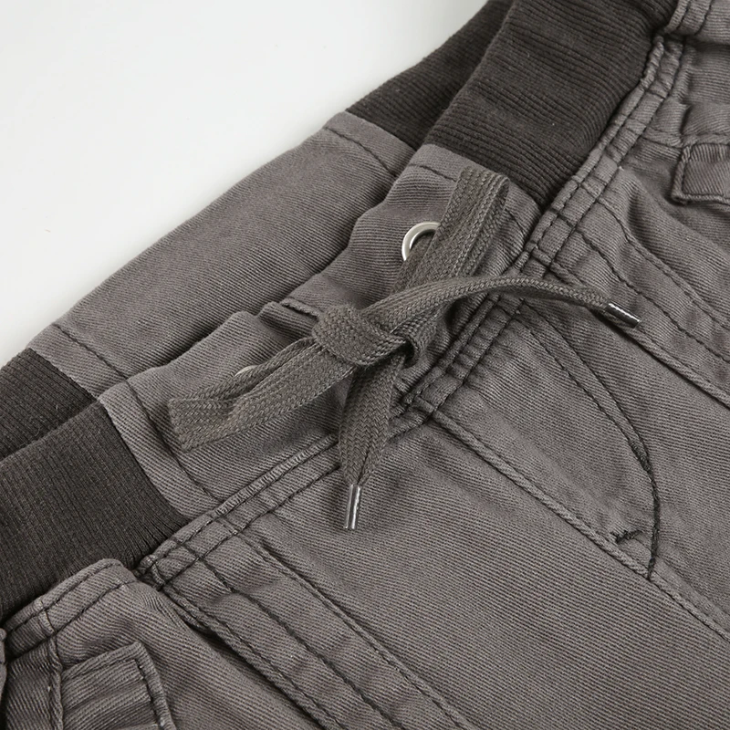 Downtown Girl Lace-up Mid-sied pant