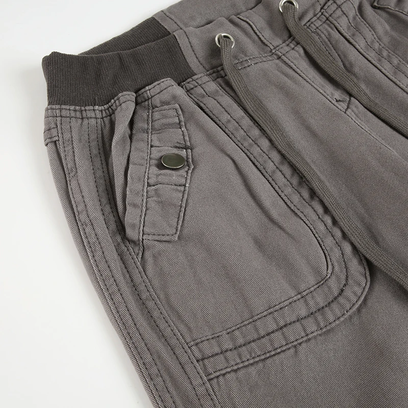 Downtown Girl Lace-up Mid-sied pant