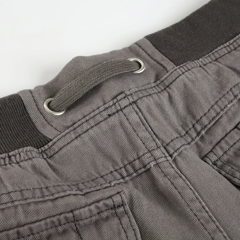 Downtown Girl Lace-up Mid-sied pant