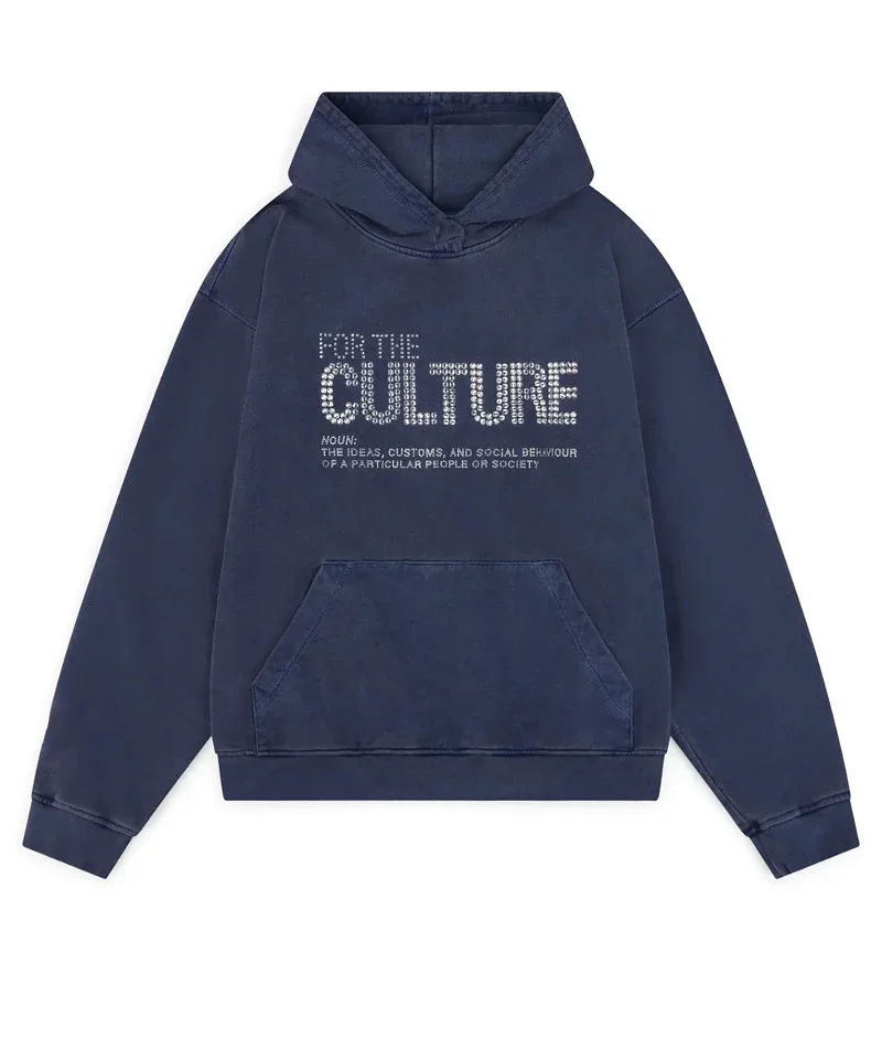 For the culture Rhinestone Hoodie