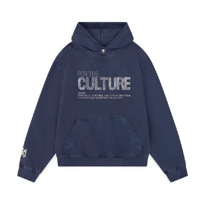 For the culture Rhinestone Hoodie
