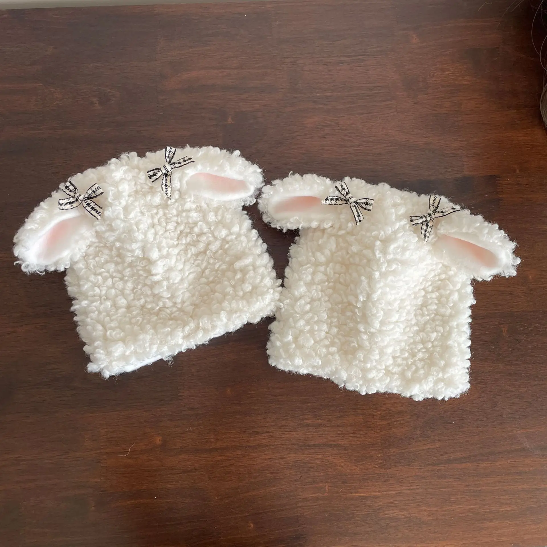 Plush Fluffy Hat Faux Fur Head-Winter Warm Ear leg warmers