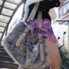 Large Capacity Crucifixion Rhinestone Handbag