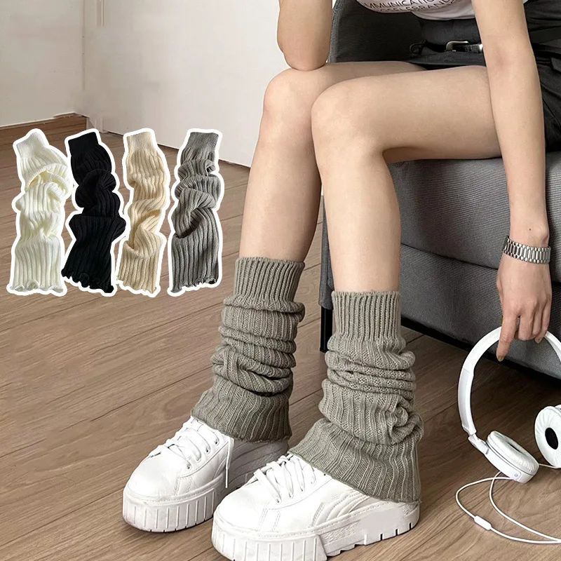Thin Knitted Cosplay Heap Heap Leg Warmers