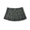 plaid skirts preppy style