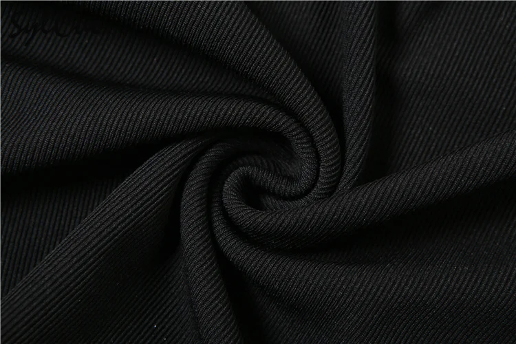 Black Sexy Metal Hot Confident Halter Vest