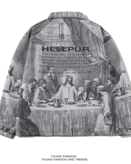 Hellpur “The Last Supper” Oversized jacket