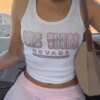 Las Vegas Fairy Print Tank Top