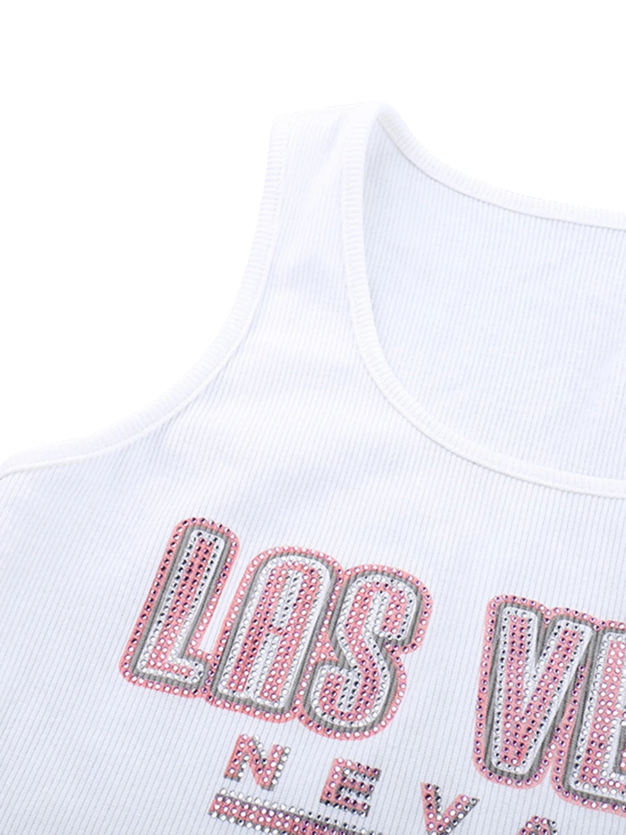 Las Vegas Fairy Print Tank Top
