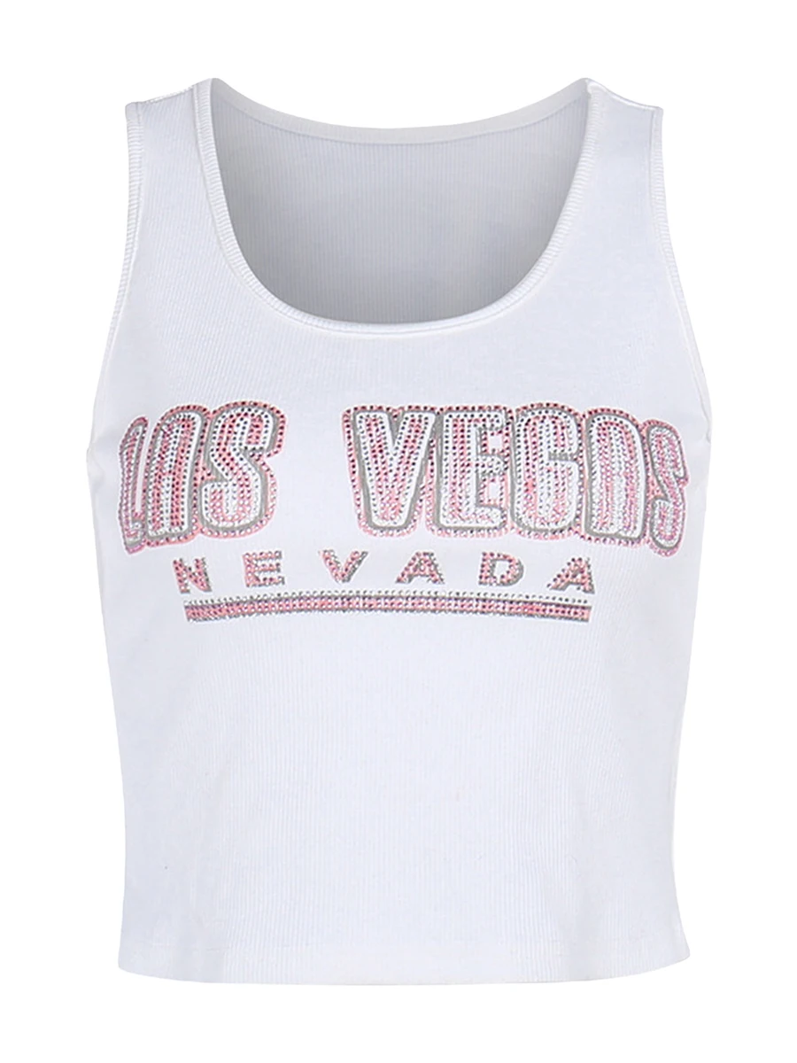 Las Vegas Fairy Print Tank Top